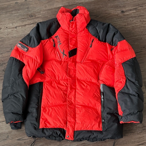 Lauren Ski Rlx Ski Jacket Ralph Lauren RLX Red Down Puffer Coat